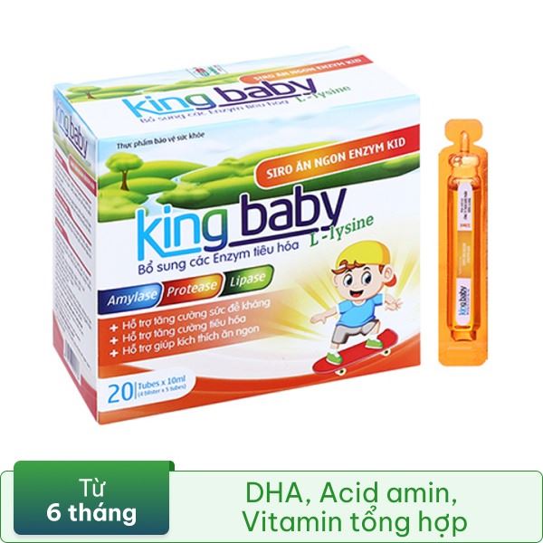 King baby siro ăn ngon enzym kid 10ml