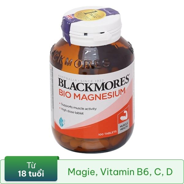 Blackmores Bio Magnesium lọ 100 viên