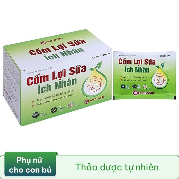 Cốm Lợi Sữa Ích Nhân hộp 20g
