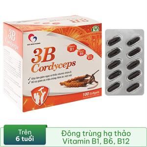 3B Cordyceps hộp 100 viên