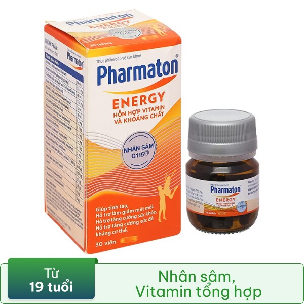 Thực phẩm bảo vệ sức khỏe Pharmaton Energy