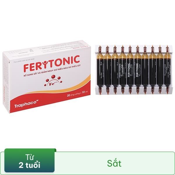 Feritonic hộp 20 ống x 10ml