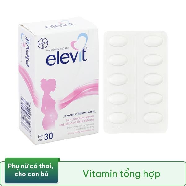 Thực Phẩm Bảo Vệ Sức Khỏe Elevit Hộp 30 viên