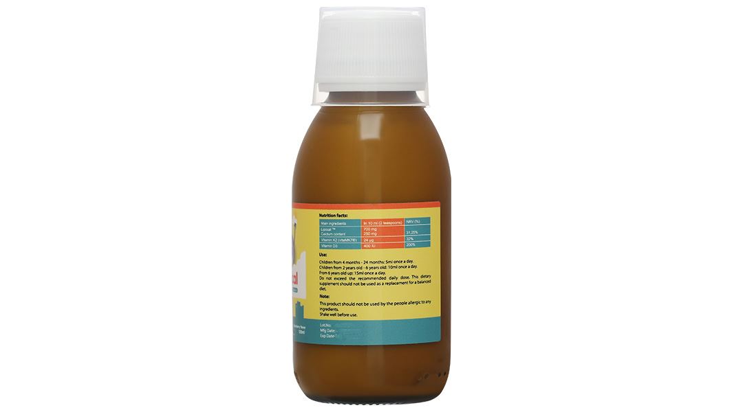 Bestical bổ sung canxi; hỗ trợ xương, răng chắc khỏe chai 120 ml - 11
