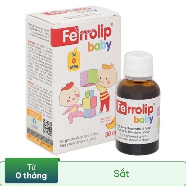 Thực phẩm bảo vệ sức khỏe Ferrolip Baby