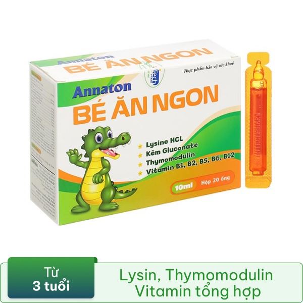 Thực phẩm bảo vệ sức khỏe Bé Ăn Ngon hộp 20 ống x 10ml