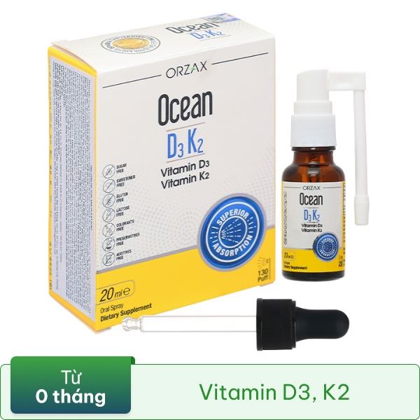 Thực phẩm bảo vệ sức khoẻ Ocean D3k2