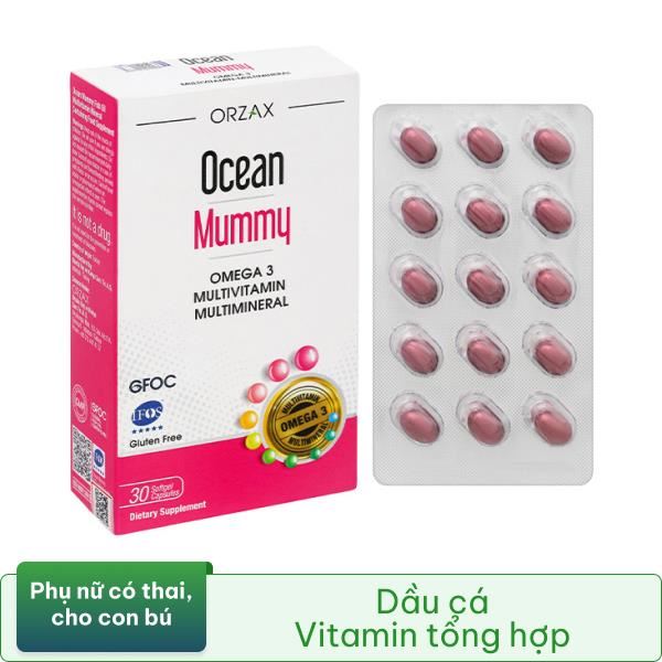 Thực phẩm bảo vệ sức khỏe Ocean Mummy hộp 30 viên