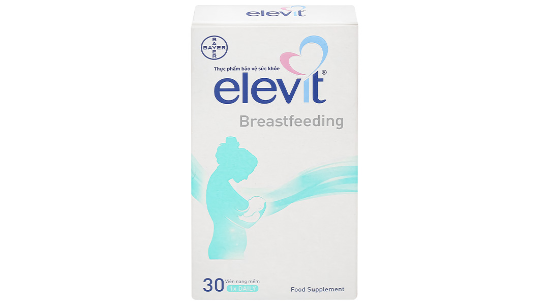 Viên Uống Cung Cấp Vitamin Và Khoáng Chất Cho Phụ Nữ Sau Sinh Elevit Breastfeeding Hộp 30 Viên