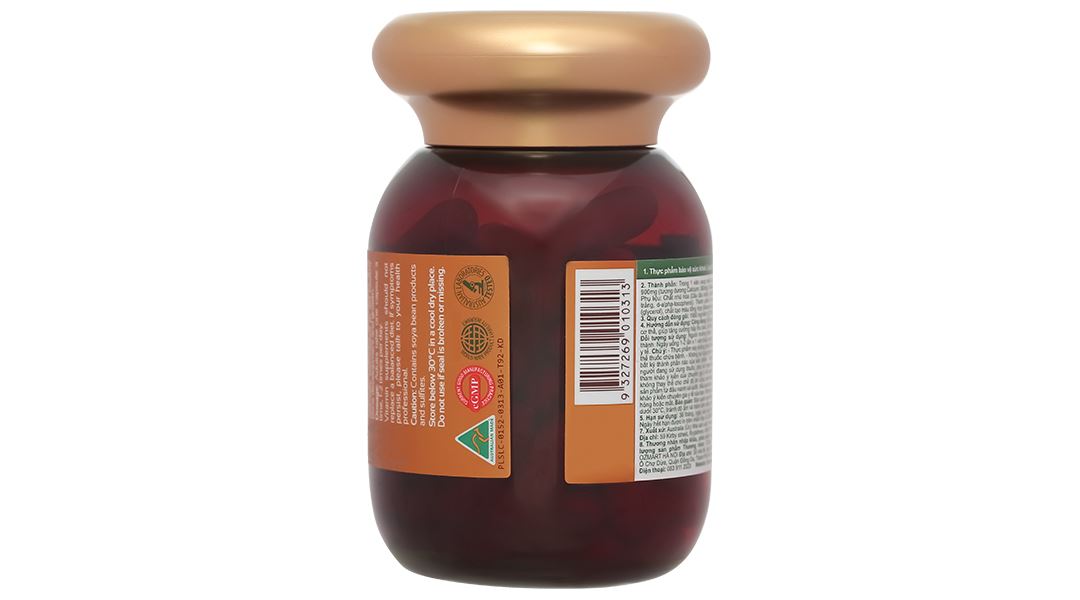 Viên Uống Bổ Sung Canxi Spring Leaf Liquid Calcium Plus Vitamin D3 lọ 60 viên