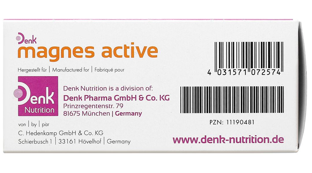 Thực phẩm bảo vệ sức khỏe Magnes Active Denk