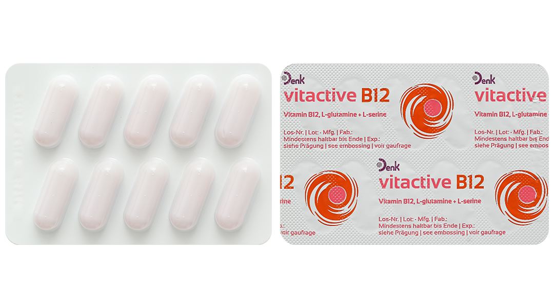 Vitactive B12 Denk hỗ trợ giảm mệt mỏi hộp 30 viên - 8