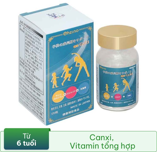 Thực phẩm bảo vệ sức khỏe Gh Gold hộp 120 viên