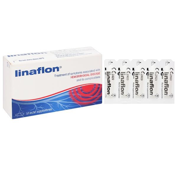 Linaflon Viên Đặt 2,5G