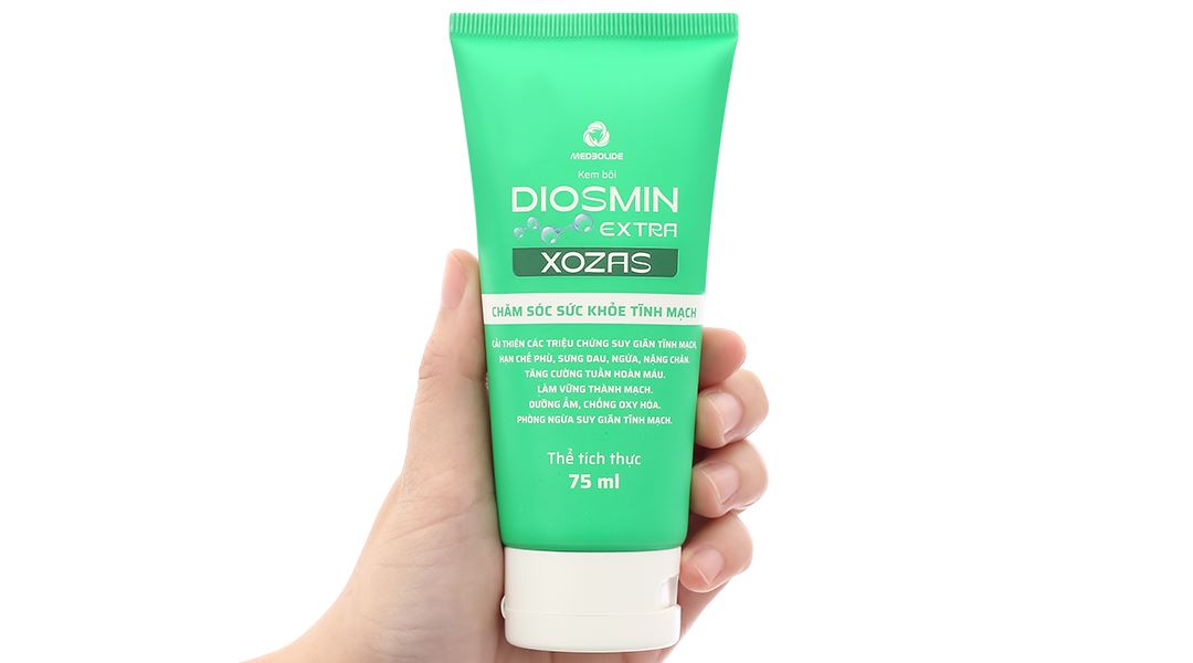 Gel Bôi Giãn Tĩnh Mạch Diosmin Extra tuýp 75ml