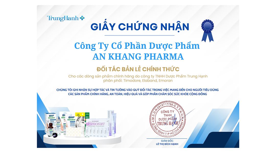 Kem Bôi Trĩ Emoran Tuýp/30Ml - 12