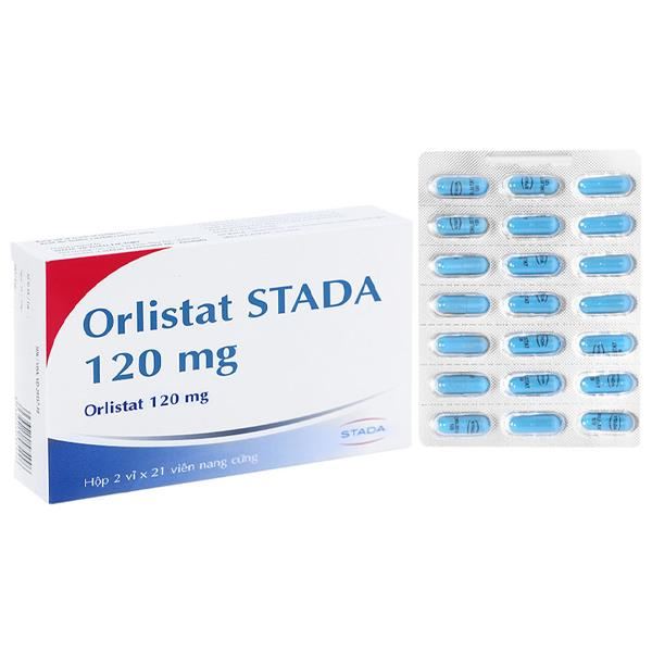 Orlistat Stada 120mg kiểm soát cân nặng, hỗ trợ trị béo phì