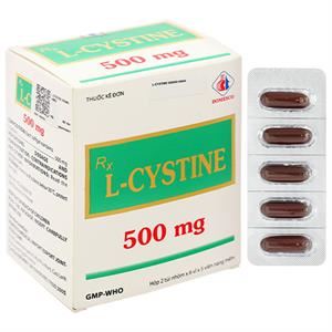 L-Cystine Domesco 500mg trị rối loạn dưỡng tóc và móng