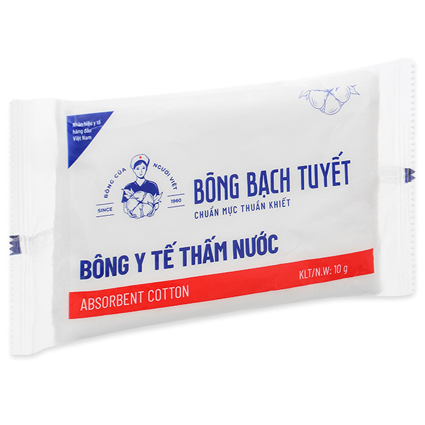 Bông gòn Bạch Tuyết gói 10g