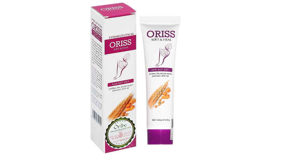 Kem Oriss Soft & Heal giảm nứt nẻ gót chân