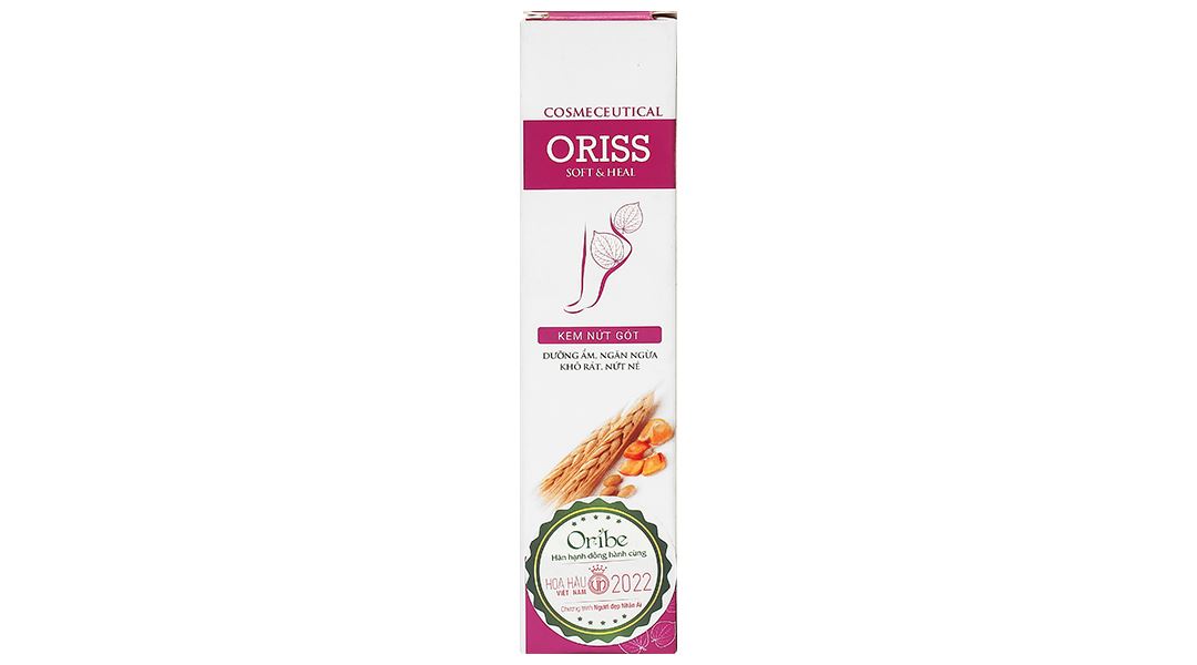 Kem Oriss Soft & Heal giảm nứt nẻ gót chân