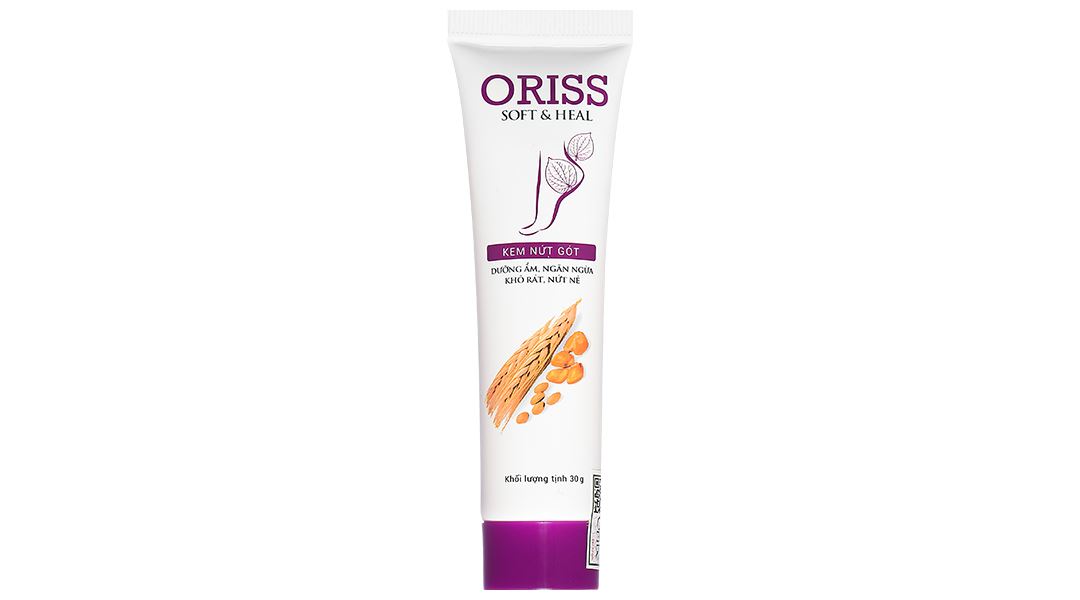 Kem Oriss Soft & Heal giảm nứt nẻ gót chân
