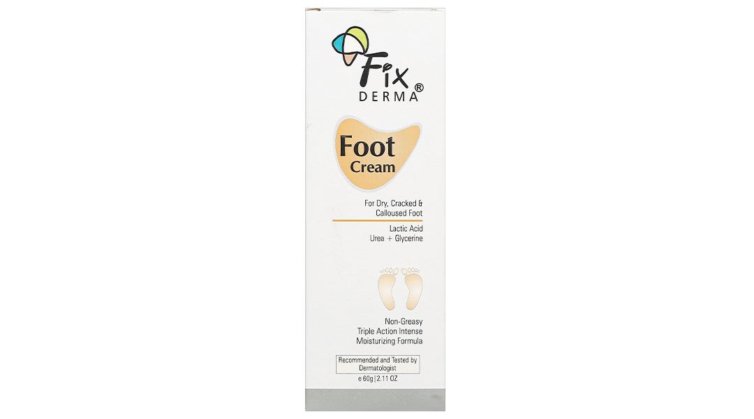 Kem dưỡng Fixderma Foot cấp ẩm làm mềm da gót chân