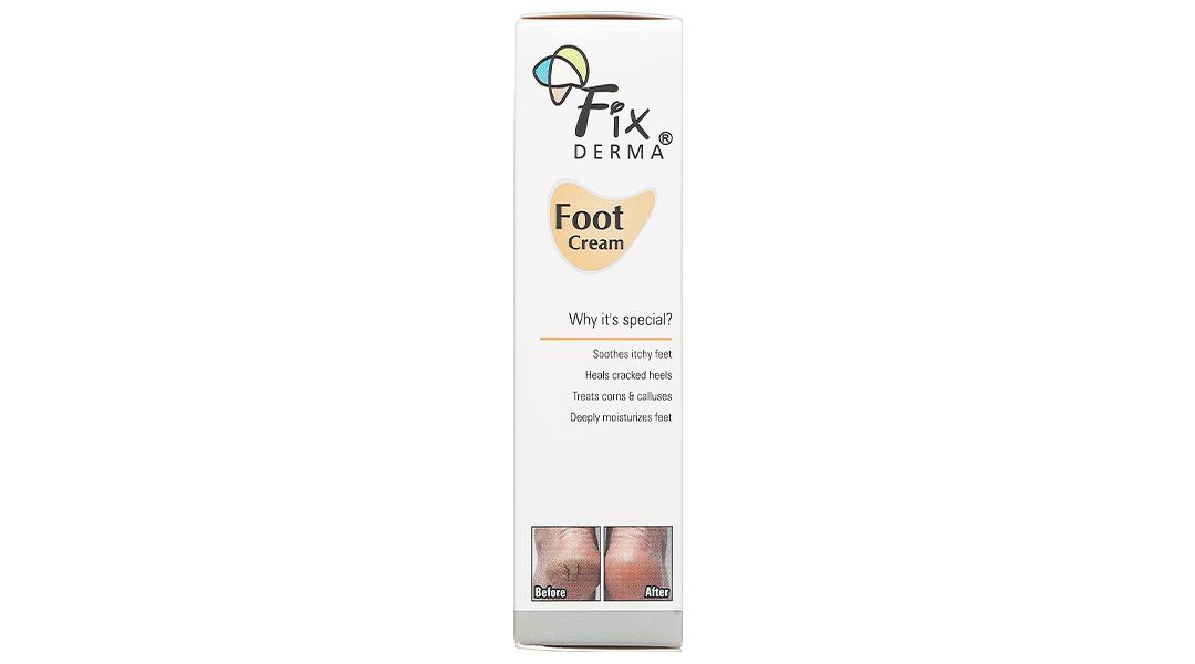 Kem dưỡng Fixderma Foot cấp ẩm làm mềm da gót chân