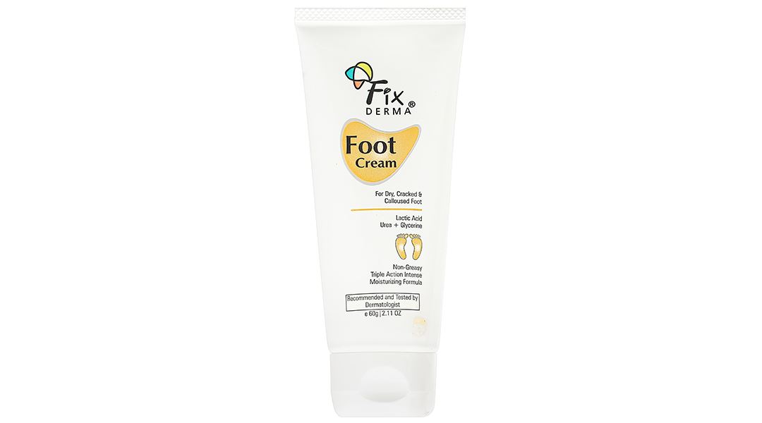 Kem dưỡng Fixderma Foot cấp ẩm làm mềm da gót chân