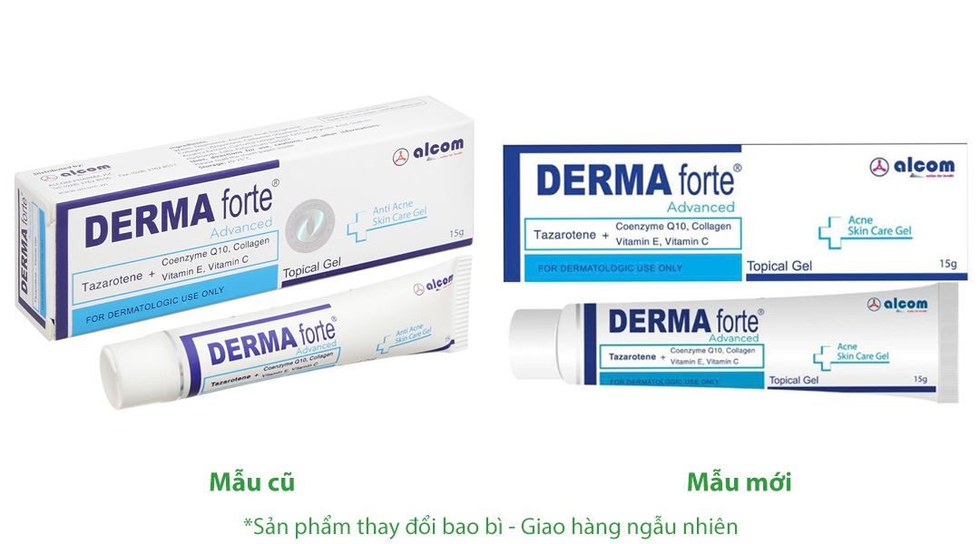 Gel Derma Forte Advanced ngừa mụn trứng cá, ngừa thâm, mờ sẹo