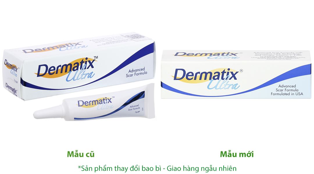 Gel Dermatix Ultra hỗ trợ giảm sẹo, giảm đau ngứa