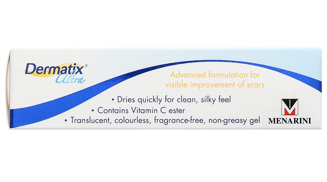 Gel Dermatix Ultra hỗ trợ giảm sẹo, giảm đau ngứa