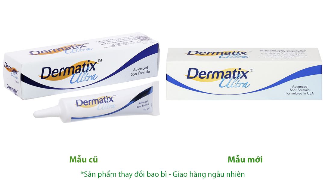 Gel Dermatix Ultra hỗ trợ giảm sẹo, giảm đau ngứa tuýp 7g - 15