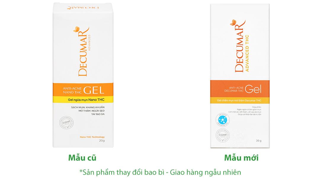 Gel Decumar THC ngừa mụn, mờ thâm tuýp 20g - 04/2026 | nhathuocankhang.com