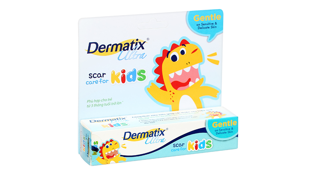 Gel Dermatix Ultra Kids trị sẹo cho bé
