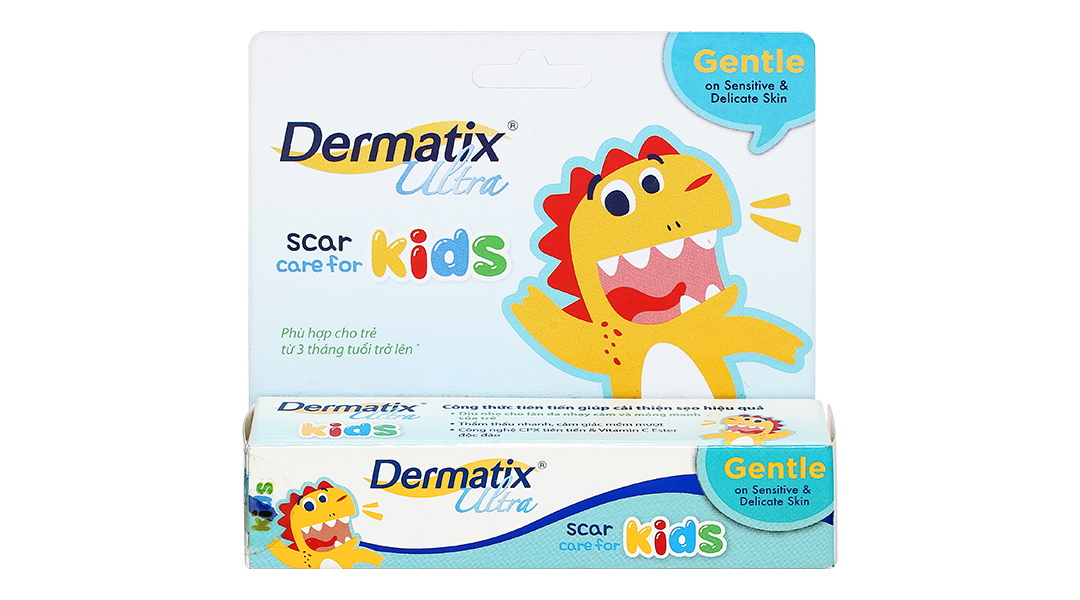 Gel Dermatix Ultra Kids trị sẹo cho bé