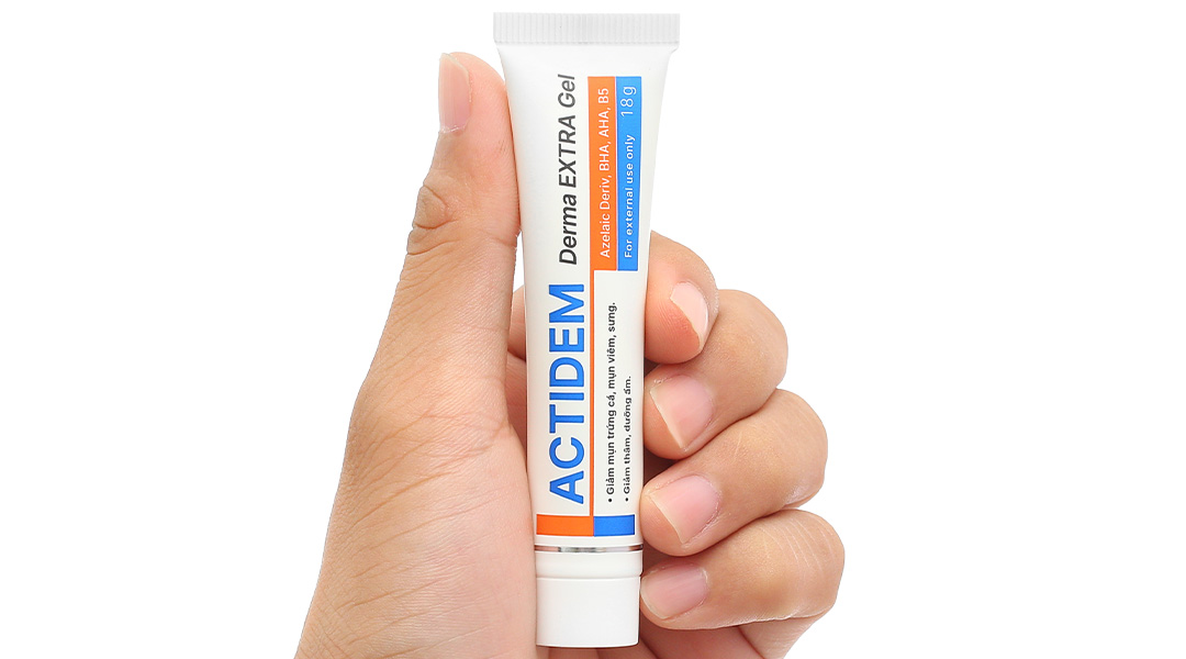 Actidem Derma Extra Gel giảm mụn, mờ thâm