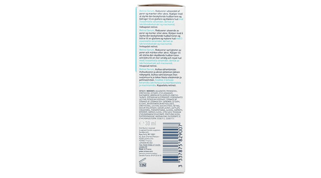Serum CeraVe Resurfacing Retinol giúp giảm thâm mụn