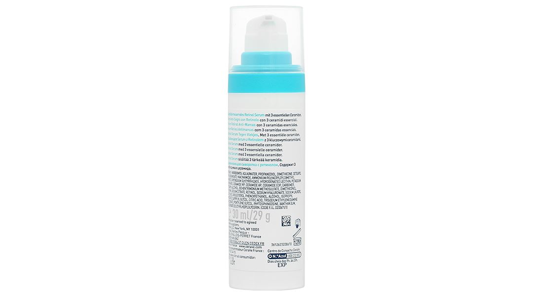 Serum CeraVe Resurfacing Retinol giúp giảm thâm mụn