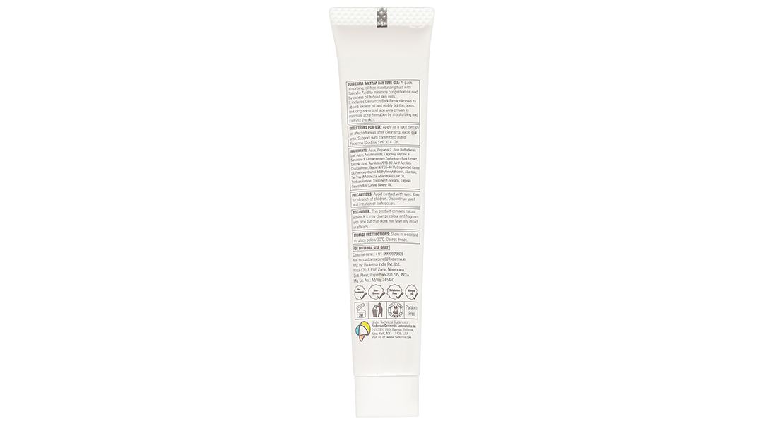 Gel giảm mụn ban ngày Fixderma Salyzap ngăn ngừa sự hình thành nhân mụn mới tuýp 20g - 8