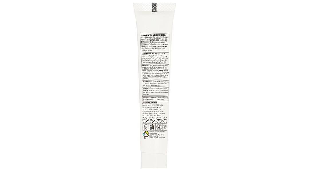Lotion giảm mụn ban đêm Fixderma Salyzap ngăn ngừa sự hình thành nhân mụn mới tuýp 20ml - 8