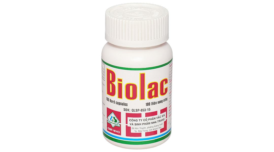 Biolac trị tiêu chảy, táo bón, viêm ruột cấp và mạn tính