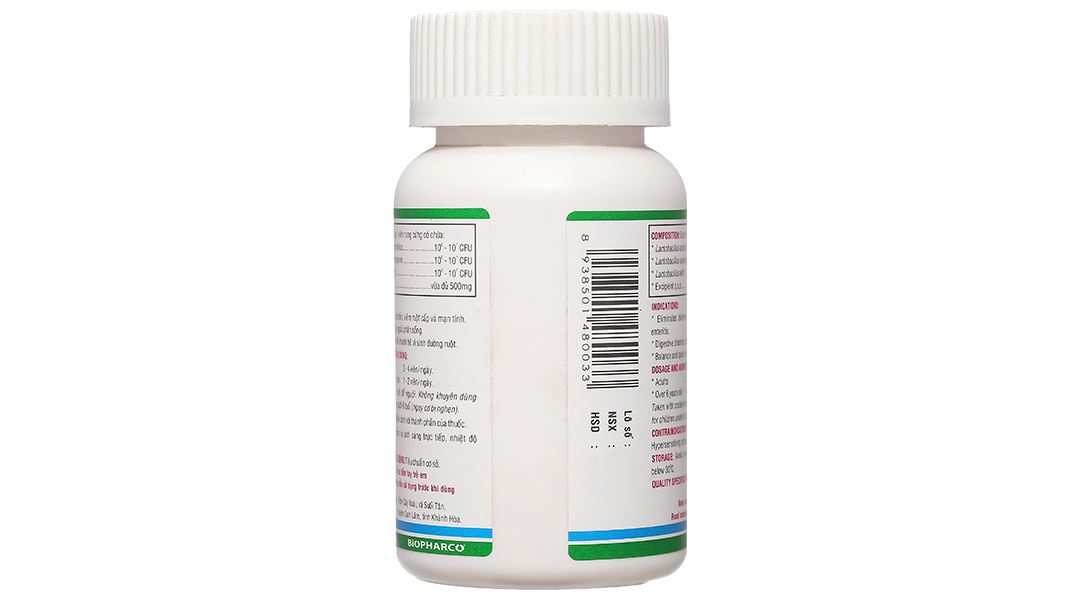 Biolac trị tiêu chảy, táo bón, viêm ruột cấp và mạn tính