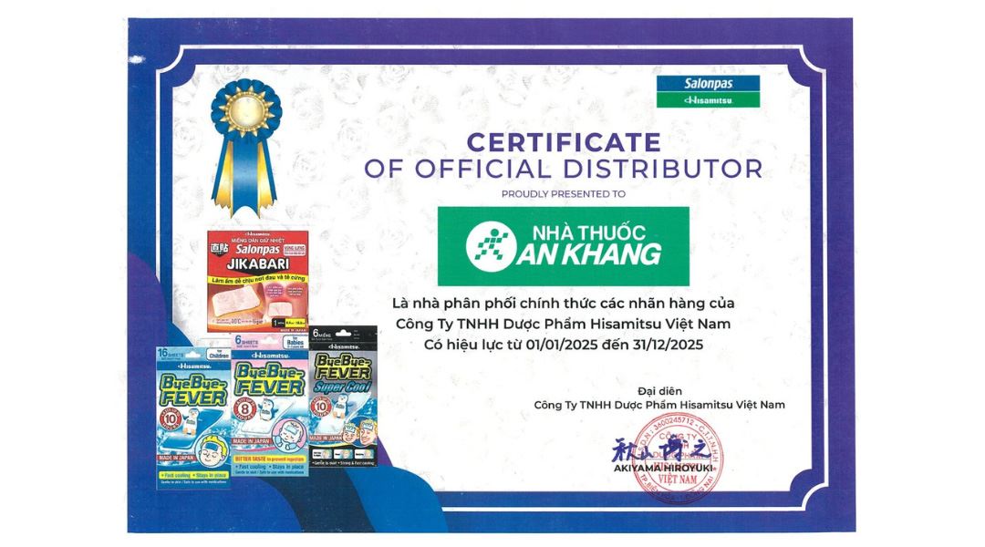 Miếng dán hạ sốt ByeBye Fever làm mát nhanh, hạ sốt cho trẻ 0-2 tuổi