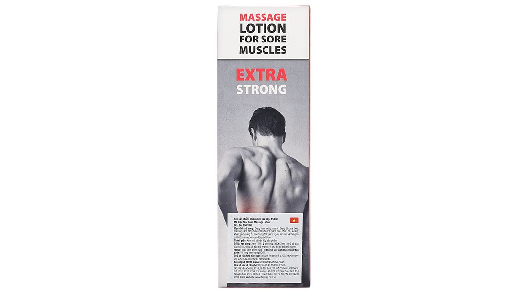 Kem xoa bóp Starbalm Massage Lotion hỗ trợ giảm đau nhức cơ, xương