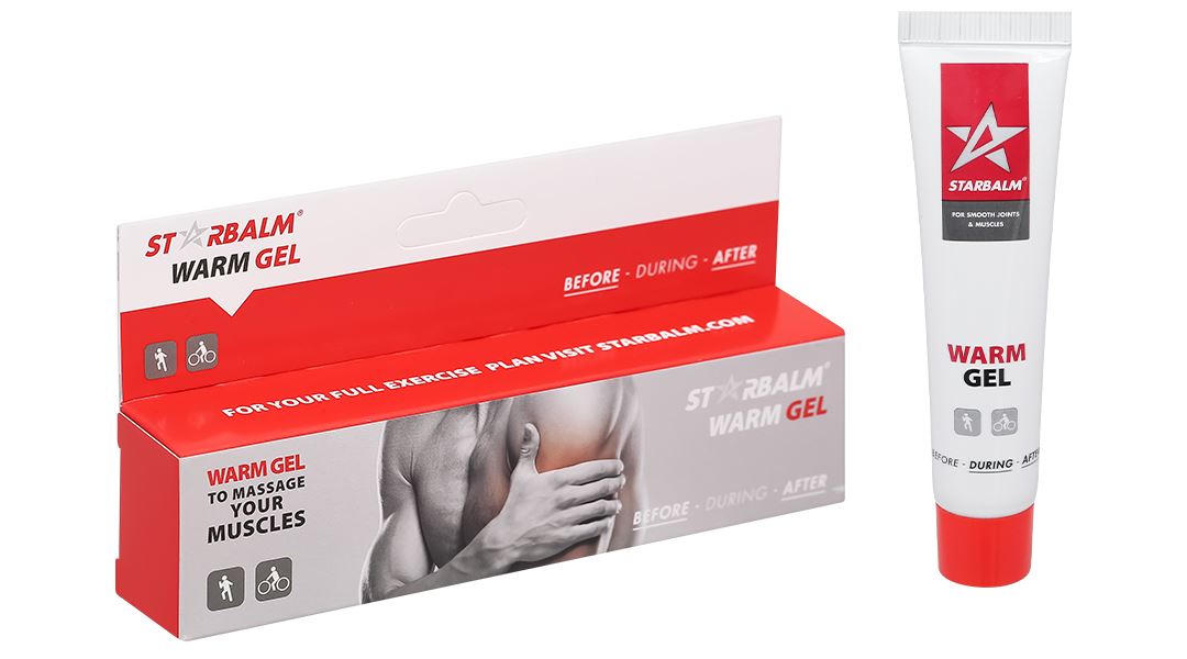 Starbalm Warm Gel làm ấm cơ và thư giãn cơ, hỗ trợ giảm đau