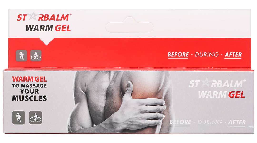 Starbalm Warm Gel làm ấm cơ và thư giãn cơ, hỗ trợ giảm đau