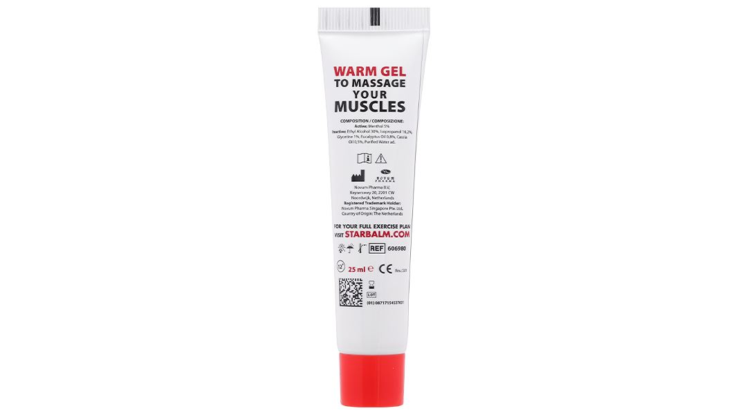 Starbalm Warm Gel làm ấm cơ và thư giãn cơ, hỗ trợ giảm đau