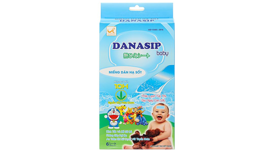 Miếng dán hạ sốt Danasip Baby