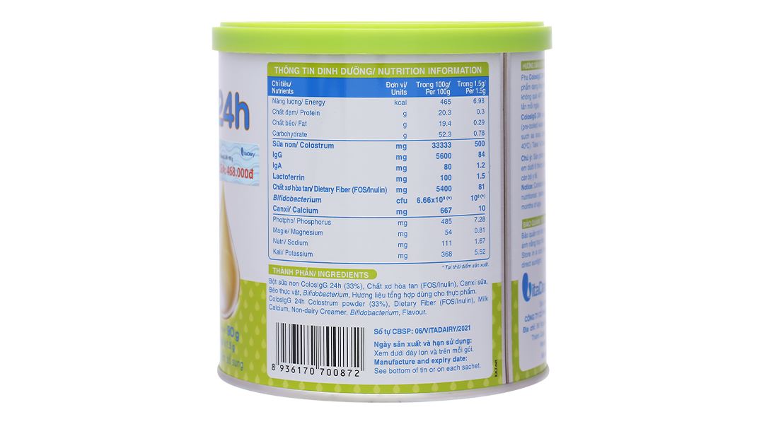 Sữa Non Colosigg 24h